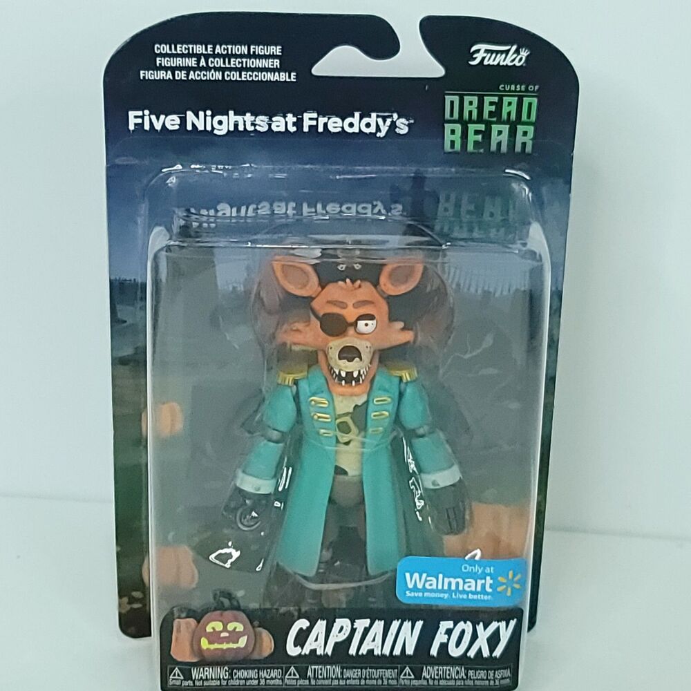 Funko Five Nights At Freddy's Curse Of Dreadbear Captain Foxy Walmart Exclusive